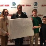 Thirty one members of Tom Catena's family attended the premiere and sent special messages to Sudan from the red carpet.