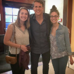 Alissa Catena (left - Tom's niece) and friend